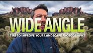Create Powerful WIDE ANGLE Landscape Photos with these Easy ON LOCATION Tips