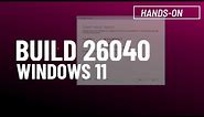 Windows 11 build 26040: NEW Setup design, File Explorer compression wizard, Manage Devices