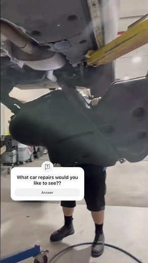 Fuel tank removal . #fueltank #volkswagen #atlas #technician
