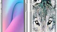 CCLOT Case for iPhone 13 Pro Wolf - Case for iPhone 13 Pro Cover Compatible with iPhone 13 Pro Hand Painting Wolf Animal Design (TPU Protective Heavy Duty Bumper)
