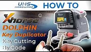 How To Duplicate Car Key with Condor XC Dolphin XP-005 Portable Key Cutting Machine