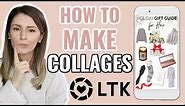 How to Create Collages for LikeToKnow.It and RewardStyle in Canva | How to Make Gift Guide Collages