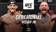 UFC 264: Ceremonial Weigh-in | Poirier vs McGregor 3
