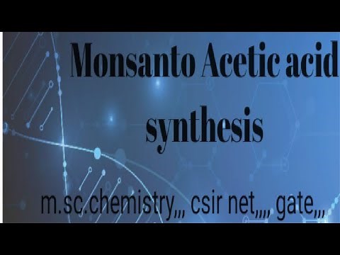 Monsanto acetic acid process#organometallic chemistry#