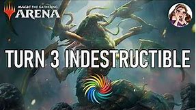 WHEN ALL YOUR CREATURES HAVE INDESTRUCTIBLE | Sliver | Brothers War Historic MTG