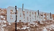 New, improved Garbage Hill sign goes up permanently in Winnipeg