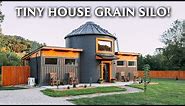 Unique Tiny House Grain Silo Conversion Full Tour!
