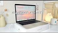  Macbook Air M1 Unboxing 2022, Silver 512gb