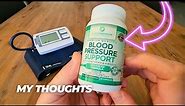 Pure Premium Blood Pressure Supplements with Hawthorn Hibiscus & Garlic Blood Pressure Pills Support