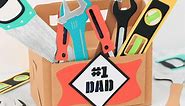 Father's Day 3D Tool Box Gift Box
