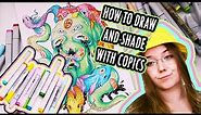 Mastering Copic Marker Art like a Pro: ❀ Step-by-Step Drawing and Shading Tutorial for Beginners ❀