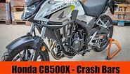 Honda CB500X Crash Bars Installation