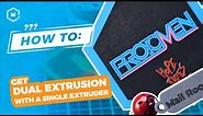 How To: Two-Color 3D Printing with a Single Extruder Machine