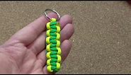 Two Colour Cobra Weave Keychain