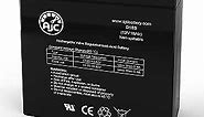 AJC Battery Compatible with Panasonic LCL 12V20P 12V 18Ah Sealed Lead Acid Battery