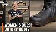 Harley-Davidson Women’s Quest Outdry Boots Product Overview