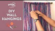 DIY Wall Hanging | Easy Wall Decor | Decor With Fabrics | Gobble