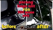 how to polish motorcycle detailing to look brand new | hairline scratches removal | buffing