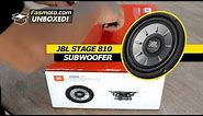 Unboxing the JBL Stage 810 8 inch Subwoofer