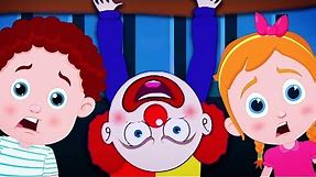 Upside Down Clown | Schoolies | Fun Cartoon Videos for kids