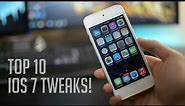 Top 10 Cydia Tweaks for iOS 7 Devices (free) - Ep.1