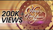 Happy New Year Wishes 3D Animation Greetings Motion Graphics, Happy New Year Status