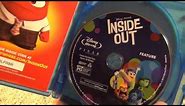 Disney Pixar Inside Out 3D Blu-Ray Ultimate Collector's Edition Unboxing