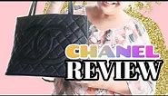 Chanel Work Bag - Caviar Bag, What Fits Inside, Vintage Colors Quilted Tote