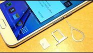 Samsung Galaxy S6 How to Insert Sim Card