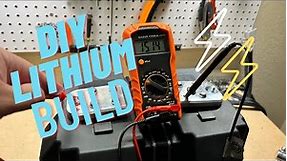 DIY Lithium Battery Build Start To Finish!! SPIM08HP Cells