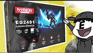 NVISION ES24S1 Gaming Monitor Unboxing!