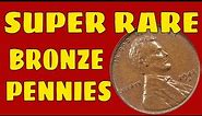 Super rare copper pennies worth money! 1943 Copper rare pennies to look for in circulation!