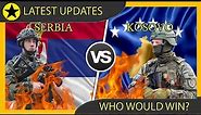 Serbia VS Kosovo Military Power Comparison 2024