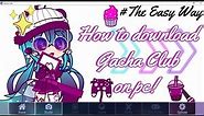 How to download Gacha Club on pc // without Bluestacks Tutorial #2 2022!!
