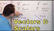 12 - What are Vectors and Scalars?