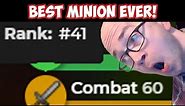 Get Combat Level 60 ENTIRELY From MINIONS! (Plus INSANE PROFIT) - Hypixel Skyblock