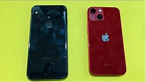 iPhone 13 Mini vs iPhone Xs