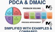 PDCA & DMAIC Explained and Compared with Examples - Simplest Explanation Ever
