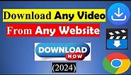 How to Download Any Video from Any Website on PC (Free and Easy)