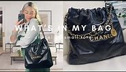 WHAT’S IN MY BAG 2022 | Chanel 22 Small Tote Bag