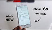 iPhone 6s on iOS 15.8 - New Update- What’s NEW ?....