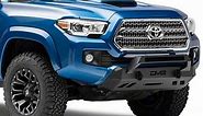 DV8 Offroad Tacoma Center Mount Winch Capable Front Bumper FBTT1-06 (16-23 Tacoma) - Free Shipping