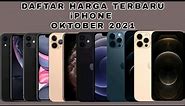HARGA IPHONE OKTOBER 2021 | DAFTAR HARGA iPhone TERBARU 2021