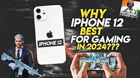 WHY IPHONE 12 BEST FOR GAMING IN 2024🔥•IPHONE 12 BGMI/PUBG TEST IN 2023•IPHONE 12 GAMING REVIEW🎮