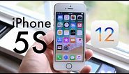 iOS 12 OFFICIAL On iPHONE 5S! (Should You Update?) (Review)