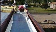 Simple Saver System® New Roof Installation: Metal Building Insulation