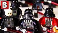Every Lego Darth Vader Minifigure Ever!!! | + Rare Chrome Darth Vader | Collection Review