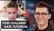 Tom Holland hairstyle from Spiderman