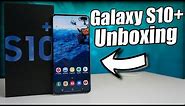 Samsung Galaxy S10 Plus (Prism Blue) Unboxing & First Impressions