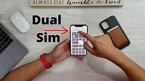 iPhone 12 Pro Max Dual Sim / eSim Setup